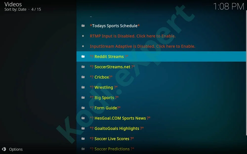 kodi world cup stream step 2