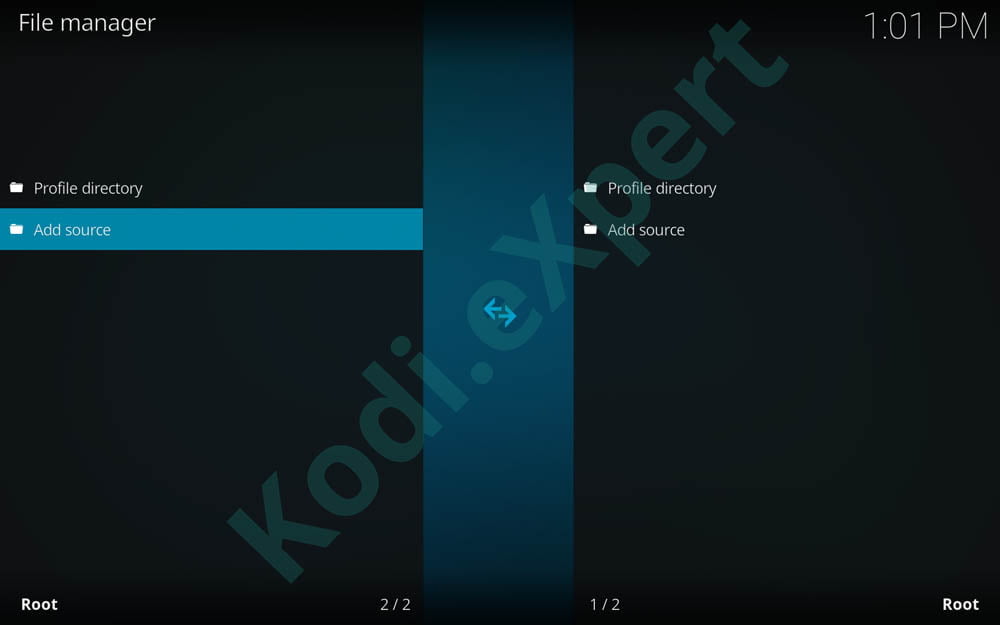 NotSure addon Kodi step 3