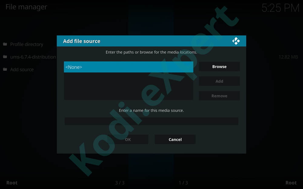 Kodi incursion Addon 5.25