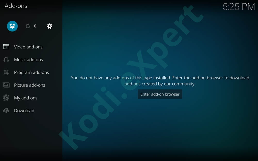 Kodi incursion Addon 5.57