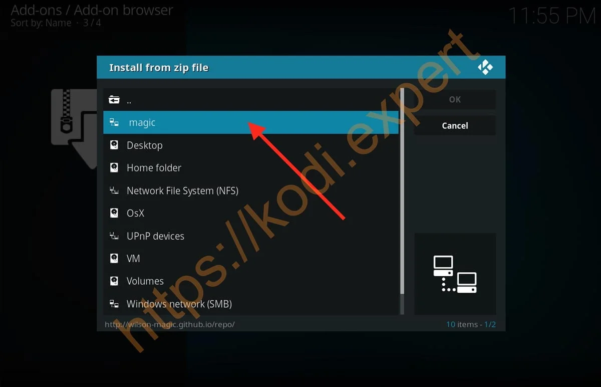 install magicality repo11