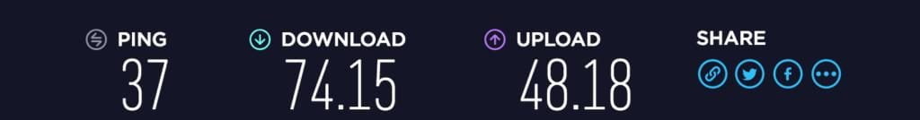 nordvpn speed with vpn connected
