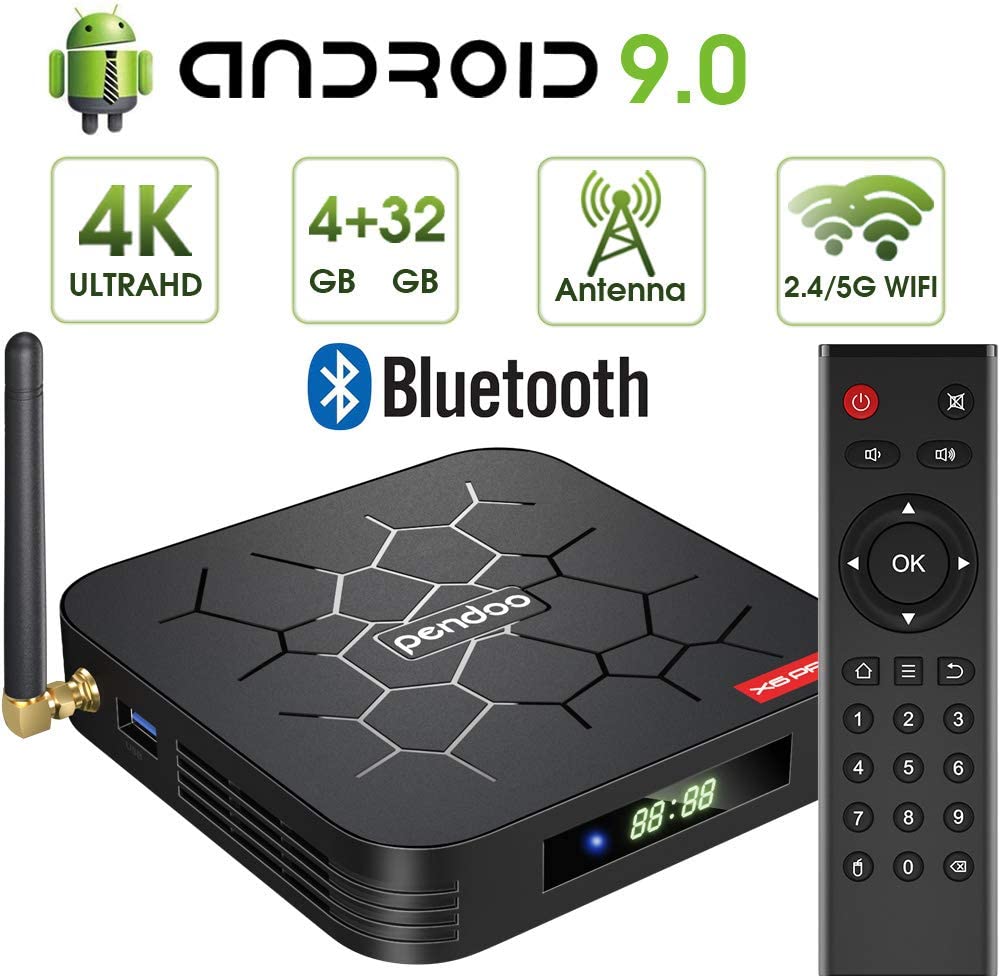 Unique Design Android TV Box for Amlogic Soc with Android 9.0 Kodi IPTV Set  Top Box - China TV Box, Android TV Box