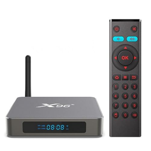 CHROX Android TV Box 11.0, X96 X6 Set Top Box RK3566 Quad-Core CPU Dual Band WiFi 2.4/5Ghz BT 5.0, HDMI 2.0 Support 8K 3D/H.265 Smart Android TV Box,4gb+32gb