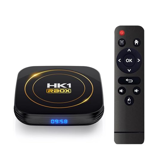 CHROX Android 12.0 TV Box,Set Top Box H618 CPU 4GB RAM 64GB ROM Android Box, 10/100M LAN 2.4G/5G WiFi with 4K/3D/USB 3.0/BT 4.2 Smart Tv Box,4gb+32gb