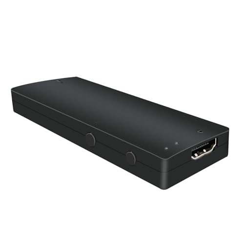 DDMALL H265/264 4K HDMI Encoder HEVC, Video Encoder with HDMI Loopout, Wireless IPTV Encoder Support RTSP SRT RTMP RTMPS HLS UDP, Live Encoder for Facebook Twitch YouTube and More (HEC-20)