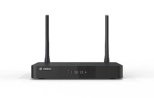 zidoo Z9X PRO 4K HDR Media Player, 4K Android TV Box, Android 11 OS, RTD1619BPD Quad-core 64bit Processor 4G+32G, VS10 Image Quality Engine, HDR10+MKV, for Video & Audio Playback