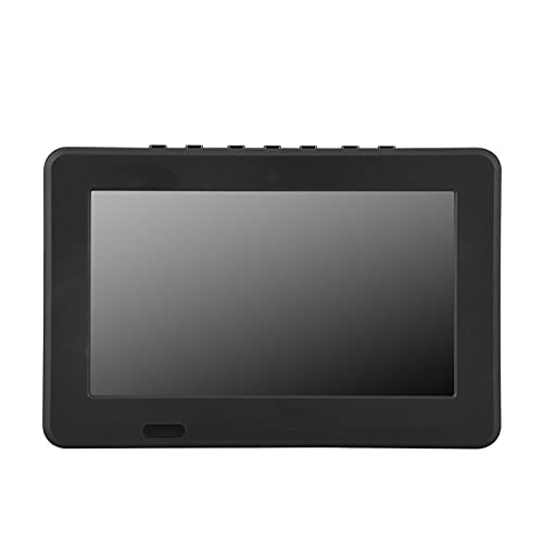 7-11.6 Inch Portable Digital TV, 1080P Digital TV with Antenna USB Port and SD/MMC Card Slot 1500mAh Battery Support Various Video Formats(7inch)
