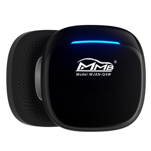 MMB MAX 5.0 CarPlay Box 2024 Newest Android 13.0 Multimedia Video Ai Box, QCM 6225 8-Core 8+128GB Online YouTube/Netflix/Google Store, Support SIM&TF Card Wireless CarPlay & Android Auto Adapter