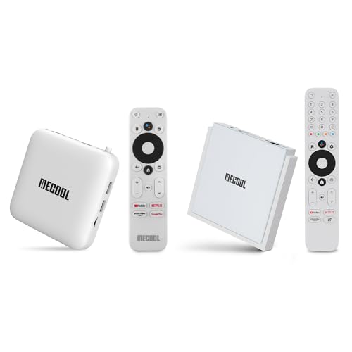 Android 10.0 TV Box, KM2 Smart TV Box and Android TV Box 11.0, MECOOL KM2 Plus Deluxe Smart TV Box 4GB 32GB Bundle