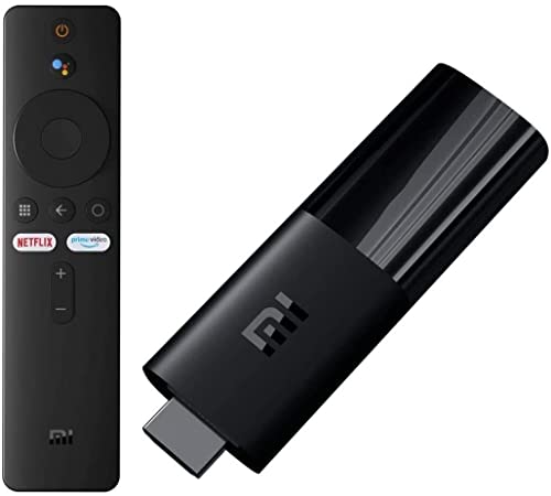Xiaomi Mi TV Stick, 1GB RAM + 8GB ROM 1080P HDR, Quad Core 64 Bit Android 9.0 - Direct Replacement of Mi TV Box S