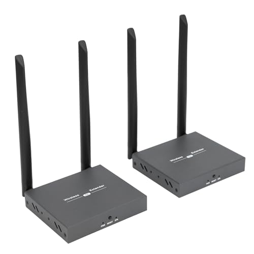 5G Transmitter Receiver, HD Extender Kit for Home Theater Video Conference,200m Long Range, 1080P 60Hz HD Resolution, 5G Dual Band (US Plug)