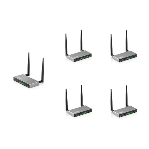 TIMBOOTECH Wireless HDMI Transmitter & 4 Receivers, Multiple TVs, 5.8G HDMI Wireless Extender, 1080P@60Hz, 820FT, KVM, IR Remote, HDMI Loop Out, Live Stream Video &Audio to Multiple Displays(1TX+4RX)