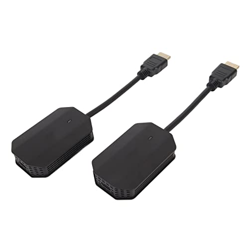 Transmitter and Receiver, 5G Extender Kit, TV Transmitter & Receiver for HD 1080p, Video and Audio for Laptop Phone TV
