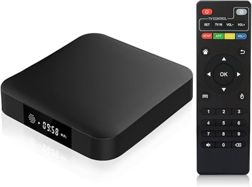 TUREWELL S1 Android All-in-one Digital Media Players, Android 7.1 Amlogic S905W Quad Core 2GB RAM 16GB ROM Smart Media Player with Digital Display HD 4K