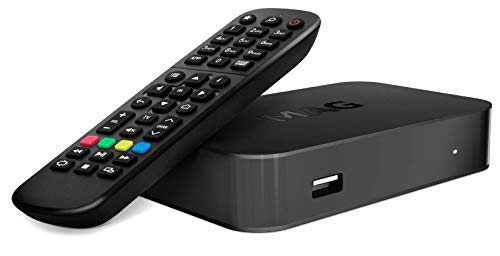Infomir MAG420w1 Set-Top Box 4K HEVC Support 512 Mb RAM, 512 Mb NAND, USB × 2 pcs. (3.0, 2.0), Built-in Wi-Fi, Linux OS, HDMI and RCA outputs