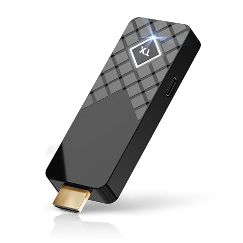 Wireless HDMI Transmitter and Receiver Kit Portable,Plug and Play 165FT 2.4/5G @60Hz HD, Extender HDMI Adapter Converter for Streaming Video from Laptop, PC to Monitor/Projector/HDTV (TX)