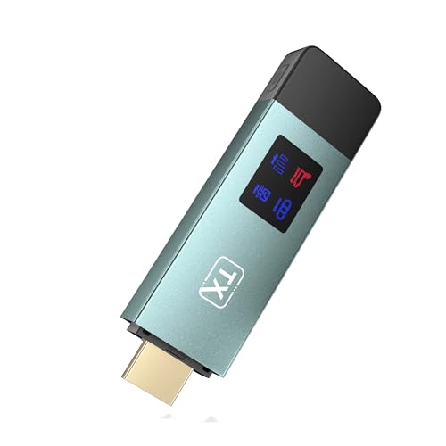 BRAIDOL Adapts to TR50 Wireless HDMI Transmitter(Transmitter Only) Wireless HDMI Transmitter, Supports Multi-Transmitter to 1 Receiver Functionality