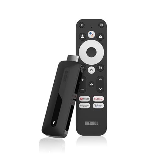 TV Stick Android - KD3 Android TV Stick with Netflix Certified, Dol-by Audio 4K Streaming Stick with 2GB RAM and 8GB ROM Supported 2.4G/5G WiFi with Remote Control Media Player fire Stick tv 4k