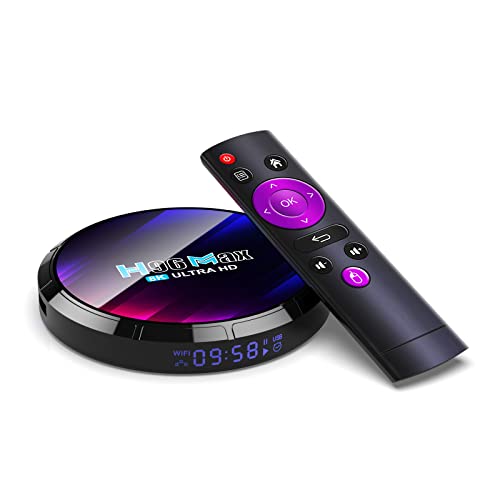 Android 13.0 H96 Max RK3528 TV Box 4GB RAM 64GB ROM 4K Smart TV Box Quad Core A53 Processor Support USB3.0/H.265/3D