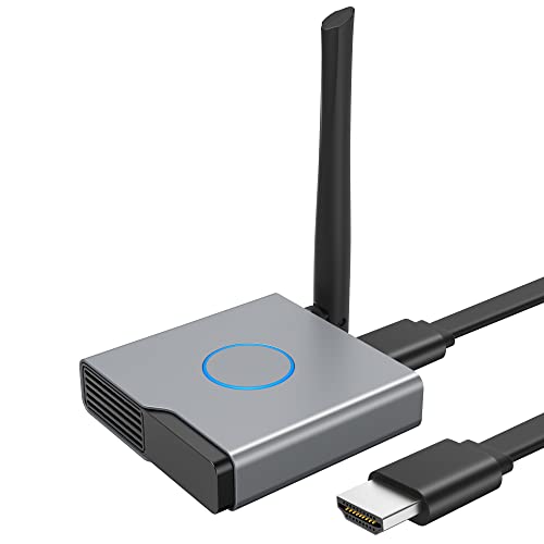 Wireless HDMI Display Dongle Adapter, Wireless Receiver, Streaming Media Video/Audio/File HDMI Wireless Extender from Laptop, PC, Smartphone to HDTV Projector Monitor