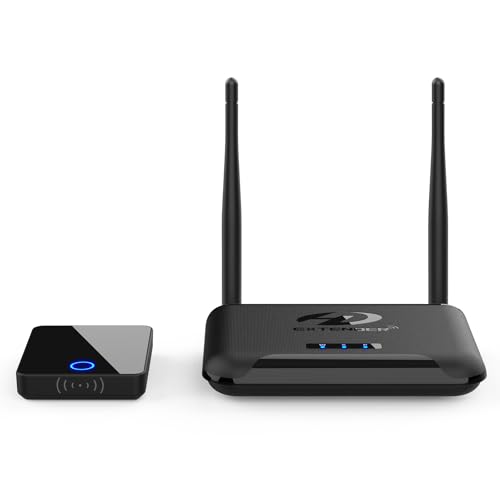 Wireless HDMI Transmitter and Receiver,Binken 200FT Wireless HDMI Extender HDMI Video Transmission System,1080P@60Hz, for Streaming from Laptop,Camera,Netflix,DVR,PS4 to Monitor, Projector HDTV