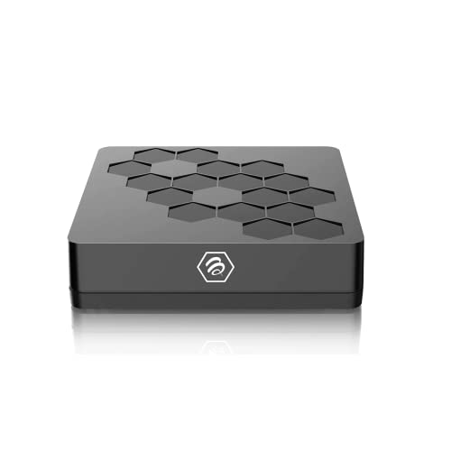 BuzzTV U5 2023 Android 11 TV Box, S905X4 Quad-Core 64-bit Cortex-A55 Processor, 4GB DDR RAM, 128GB eMMC Storage, 4K UHD Streaming, 6th Generation Wireless AX