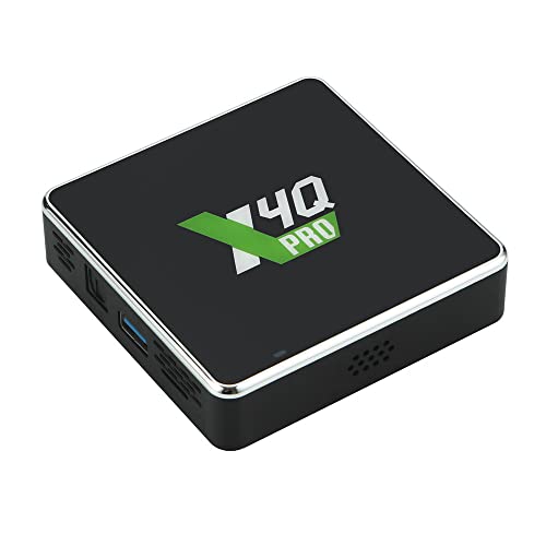 Ugoos X4Q Pro Android 11 Amlogic S905X4 TV Box 4GB RAM 32GB ROM 2.4G/ 5G Dual WiFi BT5.1 USB 3.0 Ethernet 1000M Supports AV1 4K HDR Set Top tv Box