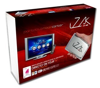 iZak 8002 80 GB Portable Mediacenter