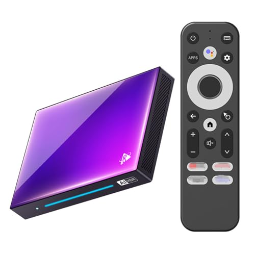CHROX Android 14.0 TV Box, H96 MAX M9 8GB RAM/128GB ROM | RK3576 Quad-Core HDMI Android TV Box Support 4K HD with Dual 2.4 Ghz WiFi/Ethernet Smart Set Top Box,8gb+128gb