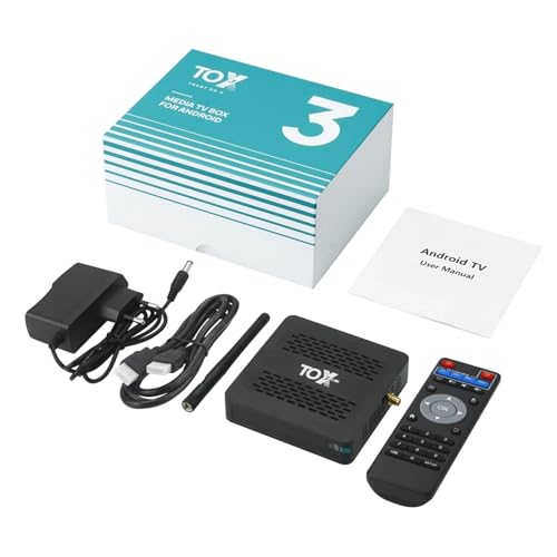 Tox3 TV BOX Smart TV Amlogic S905X4 4GB 32GB Dual Wifi Gigabit BT4.1 Support AV1 4K Android 11 fire Stick tv 4k