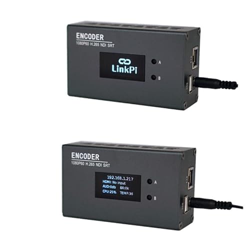 Waypondev NDI Authorization License for Link Pi ENC1/ENC2/ENC5/ENC8/ENCSH HDMI Encoder Decoder, Suitable for Link Pi NDI Series Encoders, Support Complete NDI Function