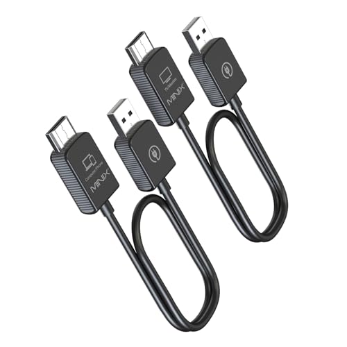 Docooler Wireless HD Display Dongle Adapter, No APP Required, Used for Streaming Video/Audio from Smartphone/Tablet/Laptop/PC to HDTV/Projector/Monitor