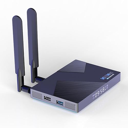 CHROX Ndroid 12.0 TV Box, H96 MAX V58 8GB RAM 64GB ROM RK3588 Quad-Core 64-Bit Cortex-A53, Builtin 2.4Ghz/5.0Ghz Wifi6 BT 5.0+, Support H.265/3D/8K Ultra HD/HDMI 2.0 Smart TV Box