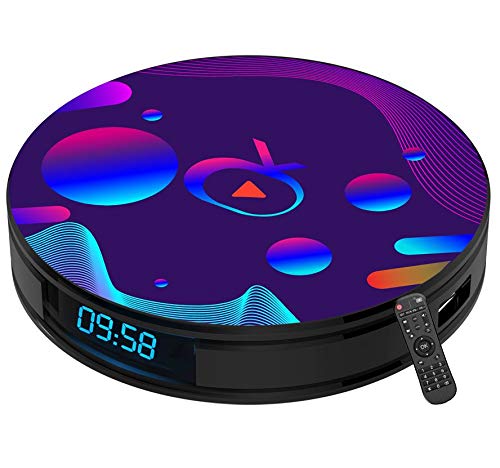 Android 11.0 TV Box with 4GB RAM 64GB ROM MXIII Pro RK3318 Built in BT 4.1 Support Dual-WiFi 2.4GHz/5GHz Full HD 4K Support 3D WiFi VP9 HDR H.264