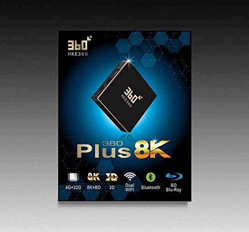 HKE360 360Plus Gen5 五代 8K盒子 32GB TV版 - 北美發貨