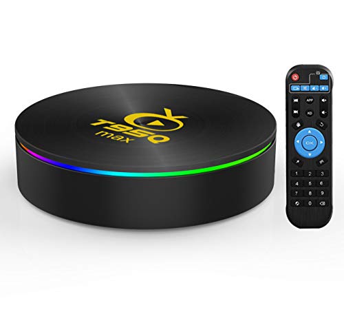 Amlogic S905X4 Android 9.0 TV Box T95Q Max 4GB RAM 64GB ROM 4K Ultra HD H.265 Dual Band WiFi Bluetooth 4.0 Media Box 2.4/5Ghz WiFi 100M LAN HDMI 2.1 USB 3.0