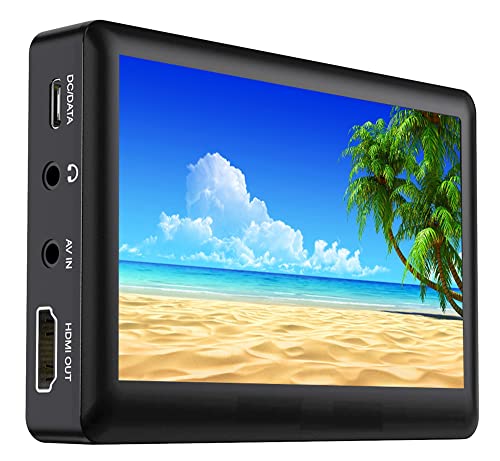 Portable Digital Video Audio Recorder Player with Micro SD USB Input + RCA A/V Input + HDMI Output