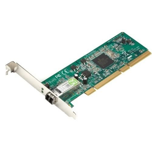 Black Box Pci Fiber Adapter, 1000Base-Sx, 64-/32-Bit, Multimode, Lc