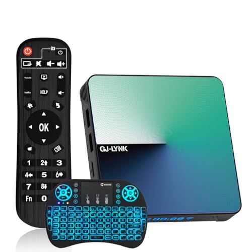 CHROX Android 13.0 TV Box,Smart TV Box RK3258 Quad-Core 64-Bit ARM Cortex-A53 Support 4K 2.4/5.0Ghz WiFi BT4.0 10/100M Ethernet HDMI 2.0 H.265 Set Top Box,4gb+64gb