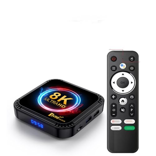 TV98 RK3528 Smart TV Box Android 13 ATV Box 8K HD 2.4G&5G Dual WiFi Media Player Set Top Box (4+64GB)