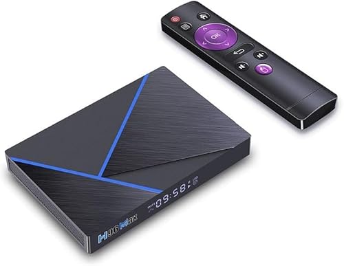 CHROX Android 12.0 TV Box, H96 MAX V56 Smart Tv Box 8GB RAM 64GB ROM Rockchip RK3566 2.4G/5G Dual WiFi 1000M USB 3.0 H.265 8K Ultra HD Set Top TV Box,8gb+64gb