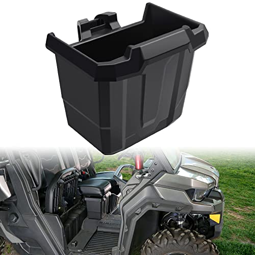 CPOWACE Center Underseat Storage Bin Compatible with Can Am Defender, Removable Under Seat Storage Box Compatible with Can Am Defender HD5/HD8/Max HD8/HD10/Max HD10 2016-2023,Replace #715003446
