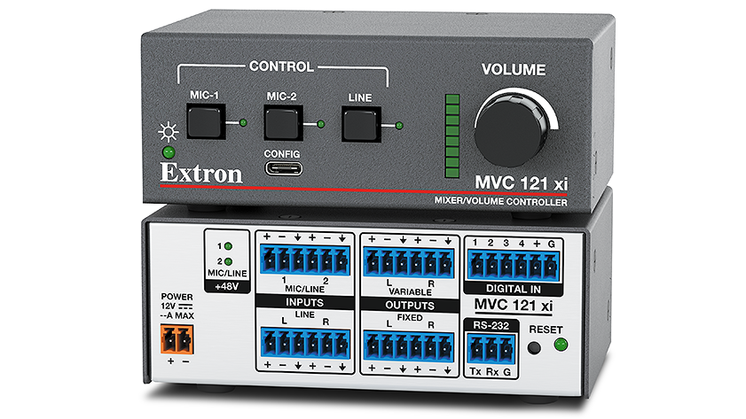 Introducing Extron's Latest Three-Source Audio Mixer: Now Streaming On ...