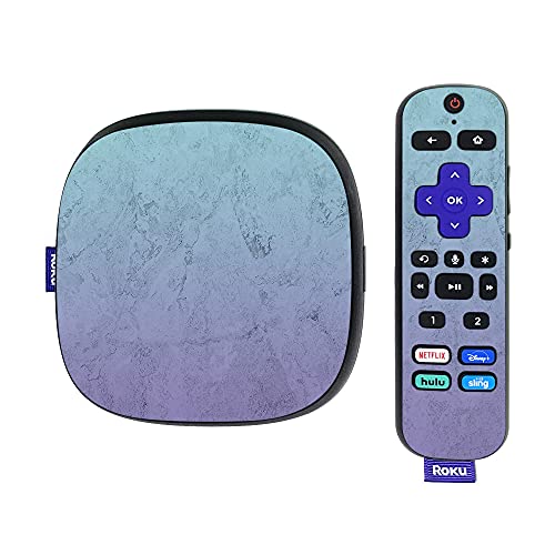 MightySkins Skin Compatible with Roku Ultra HDR 4K Streaming Media Player (2020) - Gradient Marble | Protective, Durable, and Unique Vinyl Decal wrap Cover | Easy to Apply | Made in The USA