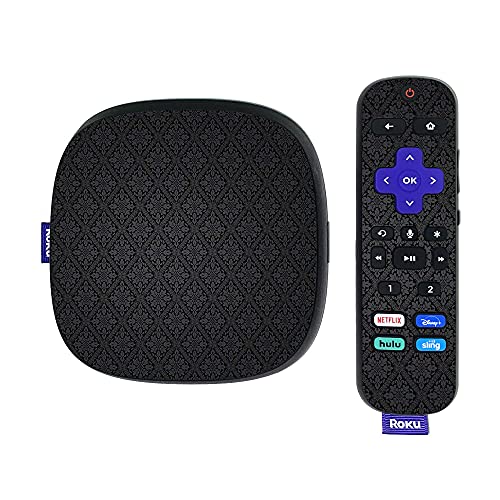 MightySkins Skin Compatible with Roku Ultra HDR 4K Streaming Media Player (2020) - Glamorous | Protective, Durable, and Unique Vinyl Decal wrap Cover | Easy to Apply | Made in The USA