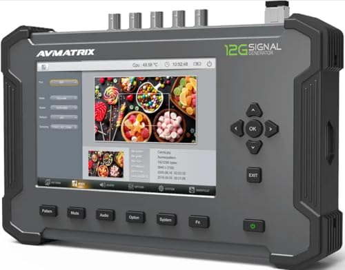 AVMATRIX PG4K 12G-SDI & 4K HDMI2.0 Pattern, 7